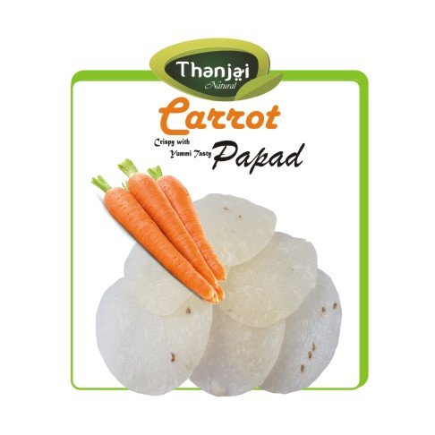 Carrot Pappad