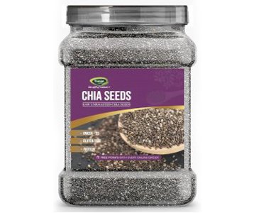 Raw  Chia Seeds (Jar)